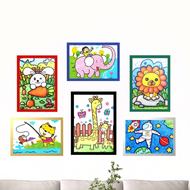 Bingkai Magnetik A3 A4 A5 | Paparan Gambar A3/A4/A5 Magnetic Display Board Wall Stick Frame Photo Ce