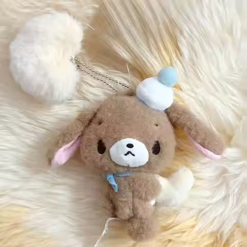 Kawaii Caramel Sugarbunnies Bunny Plush toys lovely Charmmy Kitty Stuffed Bag Pendant Stuffed Animal