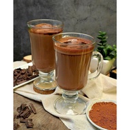 Box of 6 Irish Coffee Glass Cups with Handles - 250ml