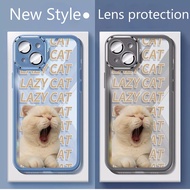 Cats for vivo Y18 V30E V30 Pro Y03 Y100 5G X100 Pro Y27s Y27 Y17s Y36 Y02t Y78 V29 V27e Phone Case Lens Protective Film Hard Bumper Phone Case