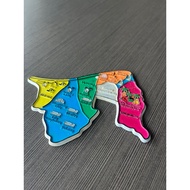 Preloved Rubber Fridge Magnet From Brunei Darulsalam