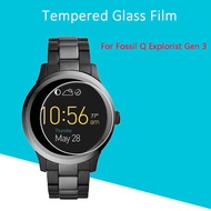 Tempered Glass Film Guard For Fossil Q Explorist Gen 3 Watch Screen Protector 9H 2.5D Premium Full Screen Anti Scratch Protective Films Accessories