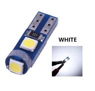 หลอดไฟ LED ไฟเรือนไมล์ ขั้วT5 3 ชิพ หลอดไฟหน้าปัด 3030 แสงสีขาวราคาต่อ 1 หลอด