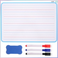 🎒 Double Sided Lined Whiteboard para sa Kids and Students Ideal para sa Writing Use Lightweight Plas