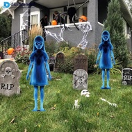 DIGIFOUNDER Halloween Twin Ghosts Stakes Creepy Iron Phantoms Horror Movie Style Wraiths Weatherproo