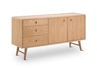 TAZU本週精選超級冰河時期價:出口歐洲丹麥設計風格型格多功能實用餐邊櫃,玄關櫃,收納櫃,儲物櫃.收納櫃,一款非常有型,收納量大的儲物櫃. 150L X 45D X 80H CM $2990超級特價,