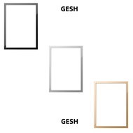 GESH Magnetic Photo Frame, Wall Home Decor Self Adhesive Magnetic Picture Frames, Photo Display A3 A