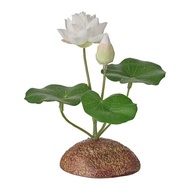 PUTIH Fjka Artificial White Lotus-Lotus Plant 13 cm