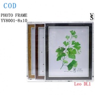 PHOTO FRAME WOODEN FRAME ACETATE COVER PICTURES HOME DECORATION 5r 6r 8r 5X7 6X8 8X10 YY8001