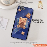 Case Oppo A3shp Oppo A3s Casing Oppo A3s Motif ANIMEBEAR 03 Latest Casing Cool Cute Character Case C