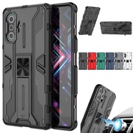 Magnetic Phone Case For Xiaomi Mi 11T 12T Pro X3 GT POCO M3 M4 Pro 5G Car Magnetic Stand Holder Shockproof Armor Gaming Back Cover