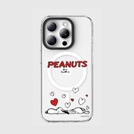(เคส MagSafe) เคส iPhone ลาย Snoopy ของแท้ 100% สำหรับ iPhone17 17promax เคส Magsafe 17pro เคส 16pro
