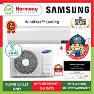 [SAVE 4.0] SAMSUNG AR10BYFAMWKNME 1.0HP Wind-Free Deluxe Inverter Air Conditioner Air Cond 冷气机