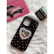 CASETiFY - Black Floral Pearl IPhone16