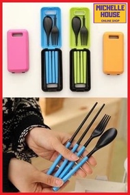 Cutlery set spoon fork chopsticks travel cutlery set