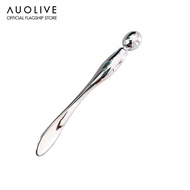 AUOLIVE Eye Toning Device - Silver Massager and Spatula