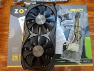 GTX 950 2GB ZOTAC AMP EDITION DUAL FAN 128bit GDDR5 GPU VGA GAMING EDITING DESIGN UPGRADE