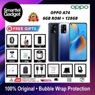 OPPO A74 LTE/5G (6GB/128GB) Original OPPO Malaysia Set | With Free Gift While Stock Last | 1 Year OP