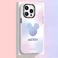 【สำหรับ iPhone】เคสโทรศัพท์คู่น่ารักเข้ากันได้กับ iPhone 15 13 14 Pro Max 13Pro 11 12 XS Max XR XS การ์ตูน Mickey&amp;Minnie
