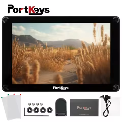 Portkeys HS8 8" 3D LUT Camera Field Monitor 1000nit High Brightness 3G-SDI/4K-HDMI HD Display Mointo