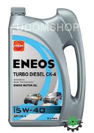 ENEOS น้ำมันเครื่องดีเซล CK-4, 15w-40, API CK-4, Synthetics Base Technology, SAE 15W-40, CK-4 น้ำมันเครื่องเอเนออส  6+1ลิตร