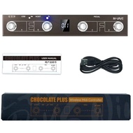 New M-vave Chocolate Plus Programmable MIDI Controller 4 Buttons Footswitch Supports Page Turn USB M
