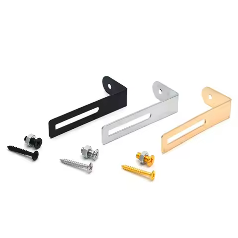 Electric Guitar Solid Body Pickguard Bracket Support Archtop&Screw, Standard Size, Suitable For Gibs