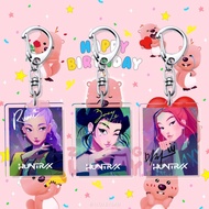 KPOP < DEMON HUNTERS > Acrylic Keychain Pendant Witch HUNTERS Keychain K-POP5.28 ALD