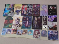 nijisanji 彩虹社 紙片 特典 文件夾 塔羅牌 透卡 紅包 旗子 明信片 貼紙