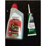 SCOOTER MINYAK AT MINYAK ENJIN MINYAK GEAR