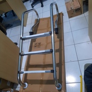 Tangga Kolam Renang 3 Trap Pipa 1,5 inch Produk Import - Model Rakitan / Copotan