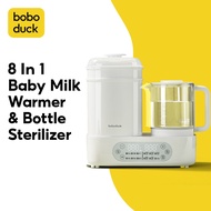 Boboduck 8 in 1 Multifuntion Baby Milk Bottle Warmer &amp; Sterilizer Breast Milk Thermostat Steriliser &amp; Dryer Water Boiler