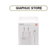 Combo bộ sạc nhanh Xiaomi HyperCharge 1USB 67W + Cáp USB-A to Type-C - GiaPhucStore | Hàng Chính Hãn
