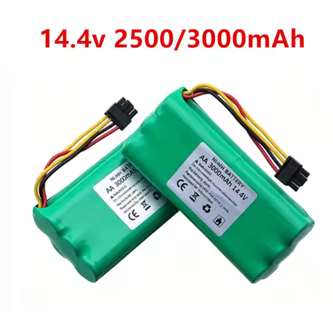 14.4V 2500MAH 3000mAh Ni-Mh Battery for Ecovacs Deebot Deepoo X600 ZN605 ZN606 ZN609 Vacuum Cleaner 