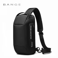 BANGE Crossbody Bag For Men Portable Waterproof Shoulder Messenger Bags Male Travel Short Trip Chest