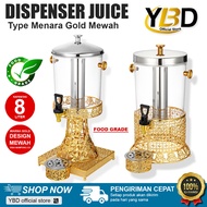 Tower Gold 8L buffet juice dispenser hotel juice dispenser/ drinking container/ Drink Dispenser/ HOV