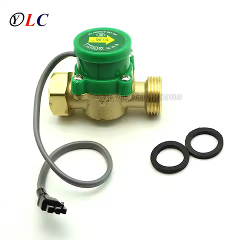 NEW HT-120 1A 120W 3/4 "- G3/4" Cold & Hot Water 25mm - 25mm 220V Circulation Flow Switch Booster Pu