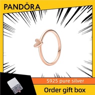 Latest Fashion Design Gift Women's Jewelry S925 Pure Silver Freehand Heart Ring 180092C00