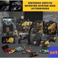 Nintendo Switch Monster Hunter Rise Accessories Pouch Case Card Case Thumb Grip