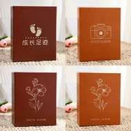 5R Photo Album 5x7 Photobook Hold 200 Photos Album 5R Album Photo Book With Leather Shell