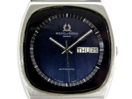 [專業] 機械錶 [TITUS 919625] 鐵達時方形自動表[17石][深藍色面] 時尚/古董/軍錶
