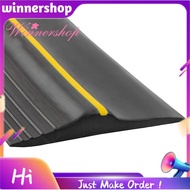 Universal Garage Door Bottom Threshold Seal Strip Weatherproof Rubber (10Ft, Black)