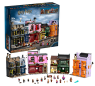 🚚ส่งภายใน24ชม🚚Harry Potter Diagon Alley ใช้งานร่วมกับ LEGO 1:1 อาคาร (5544 ชิ้น) building block ประก