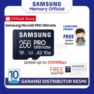 Samsung MicroSD PRO Ultimate 256GB Micro SD SDXC Memory Card 256GB Memory Card+Free Adapter
