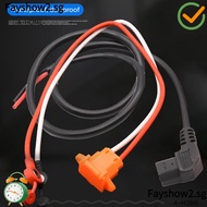 FAYSHOW2 Battery Connector Plug E-bike Electric Vehicle Accessories for 48V with 12AWG Cable