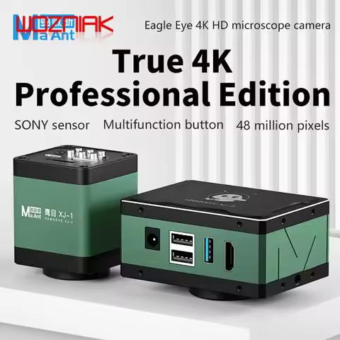 MAANT Hawkeye XJ Camera 4K HD Professional Edition for Stereo Trinocular Microscope Pixel 8000*6000p