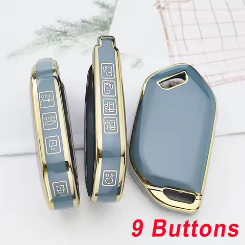 For Kia Picanto Sorento MQ4 Carnival KA4 Morning K5 Carens 4 5 6 7 8 9 Buttons TPU Car Key Case Fob 