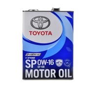 TOYOTA GENUINE ENGINE OIL SP 0W-16 SYNTHETIC