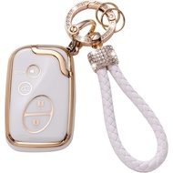 Gematay for Lexus Key Fob Cover, Key Case Shell Compatible with Lexus GX460 RX350 ES350 IS250 GX460 