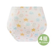Pureal 純真兔 4層一體學習褲(竹纖款)-甜夢星空